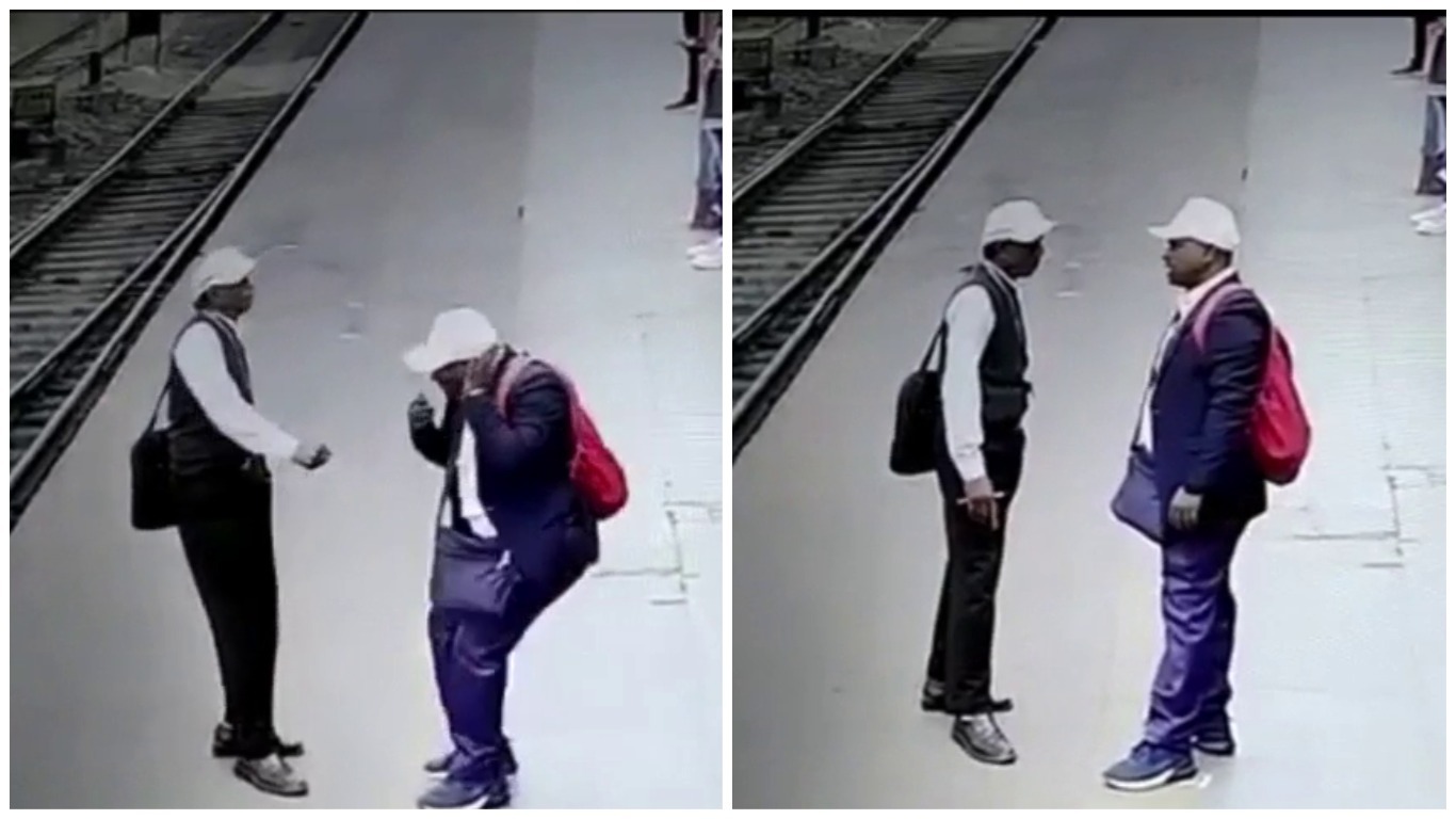 Did This Train Ticket Examiner Get Electrocuted Through Mobile