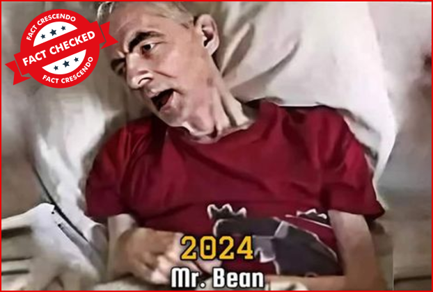 Photo showing the sad condition of popular comedian Mr. Bean? Find out the facts… – Fact Crescendo Sri Lanka English